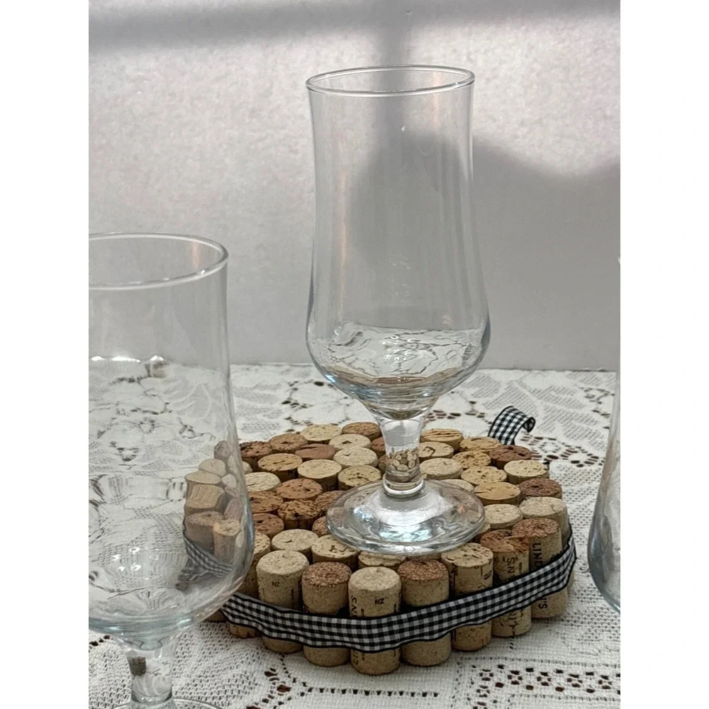 Circleware Concord Street 13oz Footed Glasses Clear Glass Set of 3